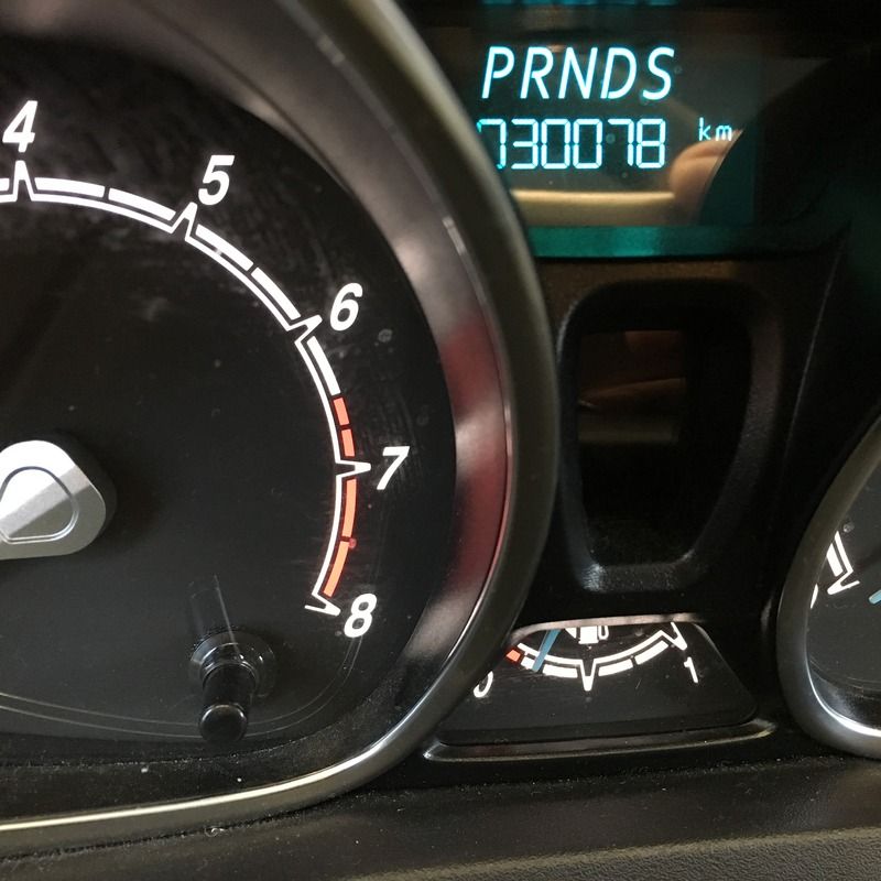 Fiesta Fuel Gauge not resetting when car turned off
